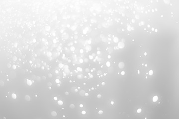 abstract white background with blur soft bokeh light effect