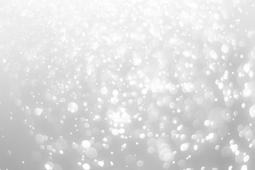 abstract white background with blur soft bokeh light effect