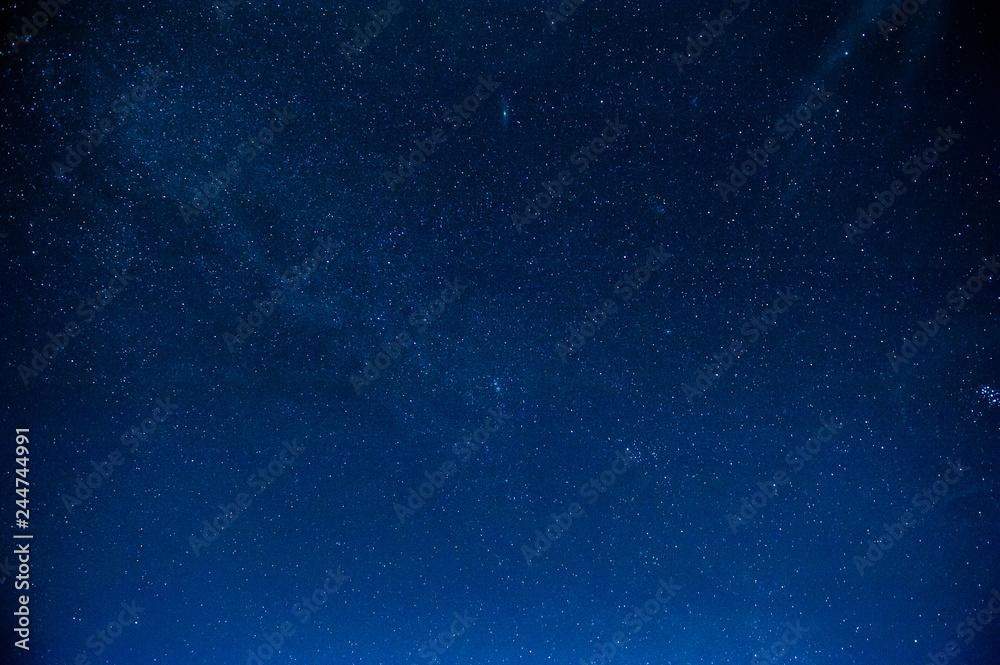 Wall mural starry night sky fully with the stars