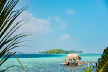 Tropical island Solomon island