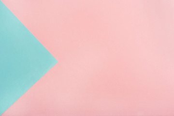 Abstract paper arrow as background. Flat lay