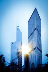 Hong Kong Commercial Building Skyscraper..