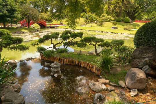 Japanese garden in Buenos Aires, Argentina