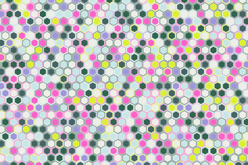 Geometrical symmetrical backdrop. Abstract mosaic background. 