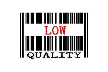Conceptual text on bar code.