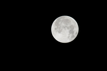 The moon will pass through Earth's shadow 01-23-2019 in the only total lunar eclipse. The Moon is an astronomical body that orbits planet Earth and is Earth's only permanent natural satellite.