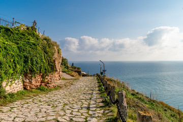 Famous cliff in Balgarevo in Bulgaria