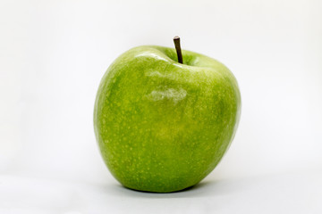 Photography of an apple.
