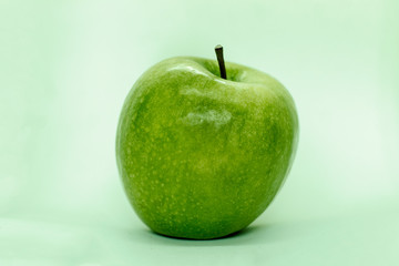 Photography of an apple.