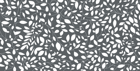 a vector leaves pattern background