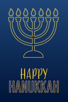 happy hanukkah card