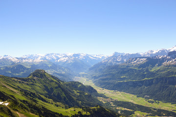 Fototapeta na wymiar mountains in alps