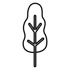 Obraz premium Abstract tree icon 