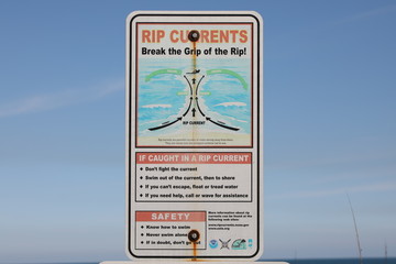 Rip Currents Sign