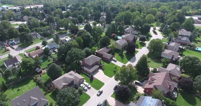 Green Manicured Lawns With Traffic