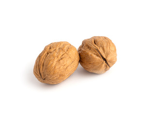 Walnut isolated on white background