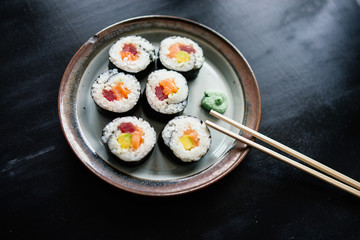 Delicious sushi