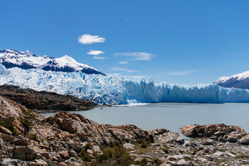A Glacier And It's Lake