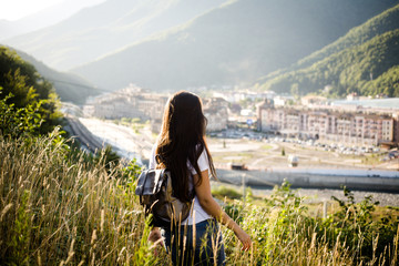 girl in nature