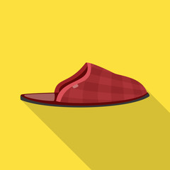 Isolated object of shoe and footwear icon. Set of shoe and foot vector icon for stock.