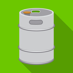 Isolated object of pub and bar symbol. Set of pub and interior stock vector illustration.