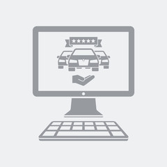 The best car on computer webpage