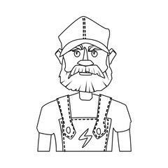 Vector illustration of electricity and electric symbol. Set of electricity and energy stock symbol for web.