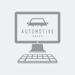 Automotive info online icon