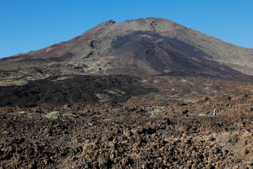 Fantastische vulkanische Bergwelt
