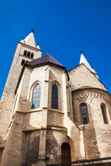 Fototapeta na wymiar St. George's Basilica in Prague founded on the year 920