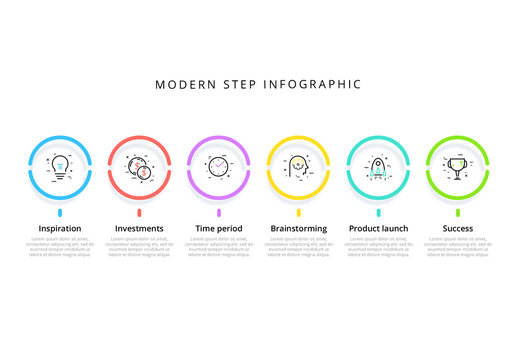 6 Step Infographic