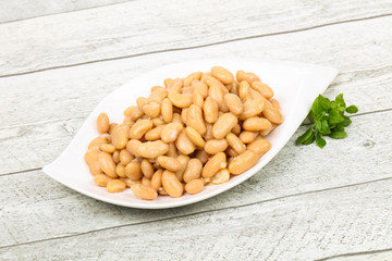 Baked white bean