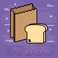 bread slice design