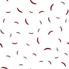 Dark Red vector seamless template with wry lines.