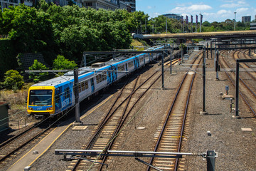 Fototapeta premium Trem/Metrô