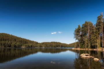 Lake in Rodopa mountain, Bulgaria
