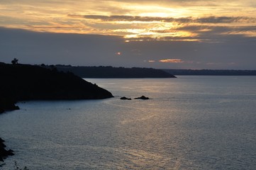 The Brittany coast