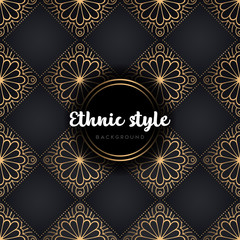 luxury seamless pattern mandala