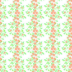 Fashionable pattern in small flowers. Floral seamless background for textiles, fabrics, covers, wallpapers, print, gift wrapping and scrapbooking. Raster copy
