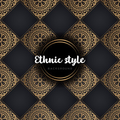 luxury seamless pattern mandala