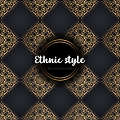 luxury seamless pattern mandala