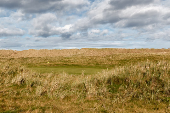 Fraserburgh Golfcourse in the Dunes in Scotland