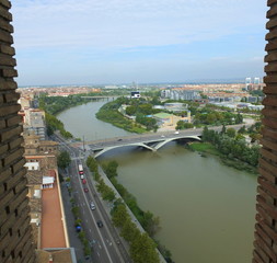 The Ebro From The Basilica