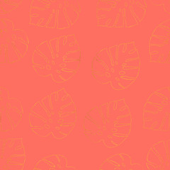 Golden Palm  illustration