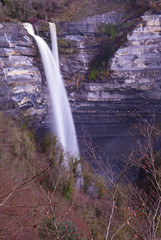 Waterfall of Goiuri in Alava, Spain