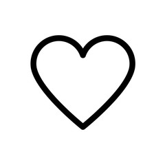 heart vector icon, love icon