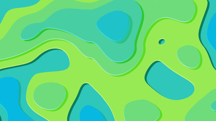 Background in paper style. Abstract colorful background.