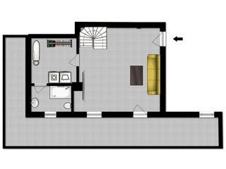 Illustration floor plan