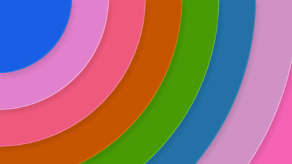 Obraz premium Background in paper style. Abstract colorful background.