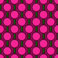 Abstract bold circular pattern